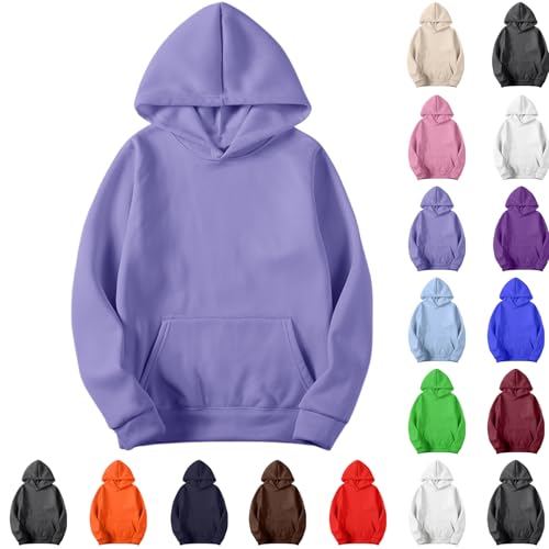 Hoodies for Men Pullover,Oversized Long Sleeve Fleece Hooded Sweatshirt Lightweight Casual Fall Winter Y2K Hoodies