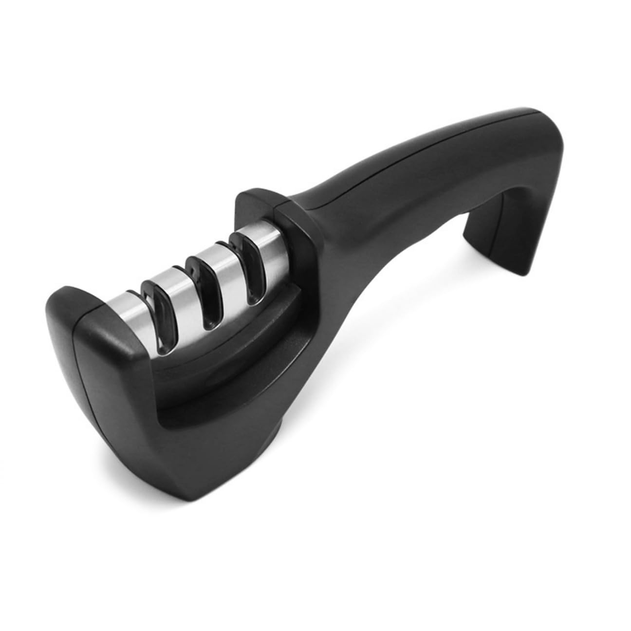 Knife Sharpener Manual 3 Stage Knives Sharpner Tool Advanced Knife Sharpener for Kitchen Knife Sharpner Knives Sharpening Tool for Steel Knives