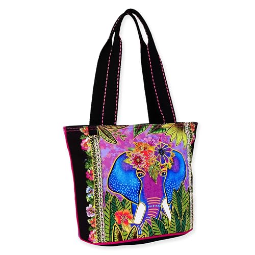 Bolso tote mediano Laurel Burch Alijah miniatura 3