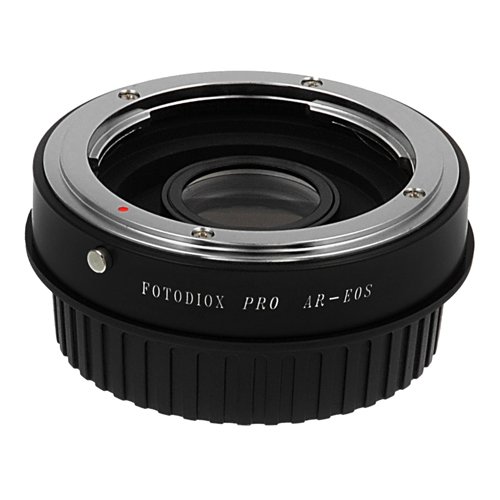 Image of Fotodiox Pro Lens Mount Adapter Compatible with Konica Auto-Reflex (AR) SLR Lens to Canon EOS (EF, EF-S) Mount D /SLR Camera Body - with Gen10 Focus Confirmation Chip