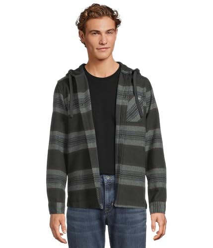Salty Crew Men's Outback Hooded Flannel
