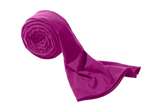 District - Cotton Blend Scarf (Bright Berry)
