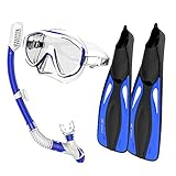 full face snorkel mask for glasses wearers Lente de vidrio templado resistente a bajas y altas temperaturas.