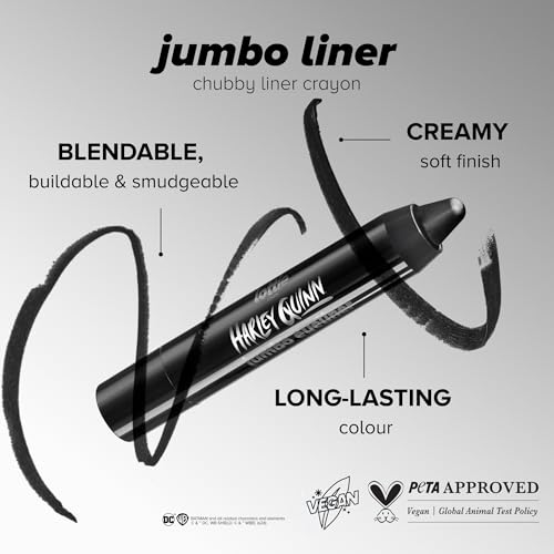 Lottie London x Harley Quinn Jumbo Eyeliner lápiz jumbo negro miniatura 4