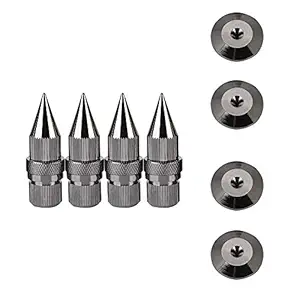Speaker Spike, Shockproof Base Pad, Not Easy to Scratch Long Service Life Durable Bright Beautiful for Subwoofers Floor Boxes Speaker Shelf Bookshelves