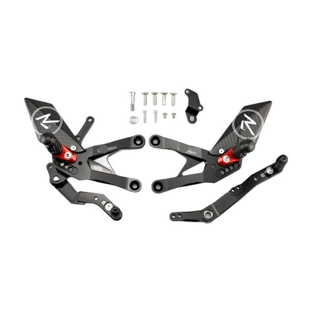 DAGMARA Gear Shifter Levers Kickstart for YZF-R1 2015-2024 Rear Sets Heighten Pedal Adjustable Rearsets FootPegs Shift Lever Brake Kit Motorcycle Gear
