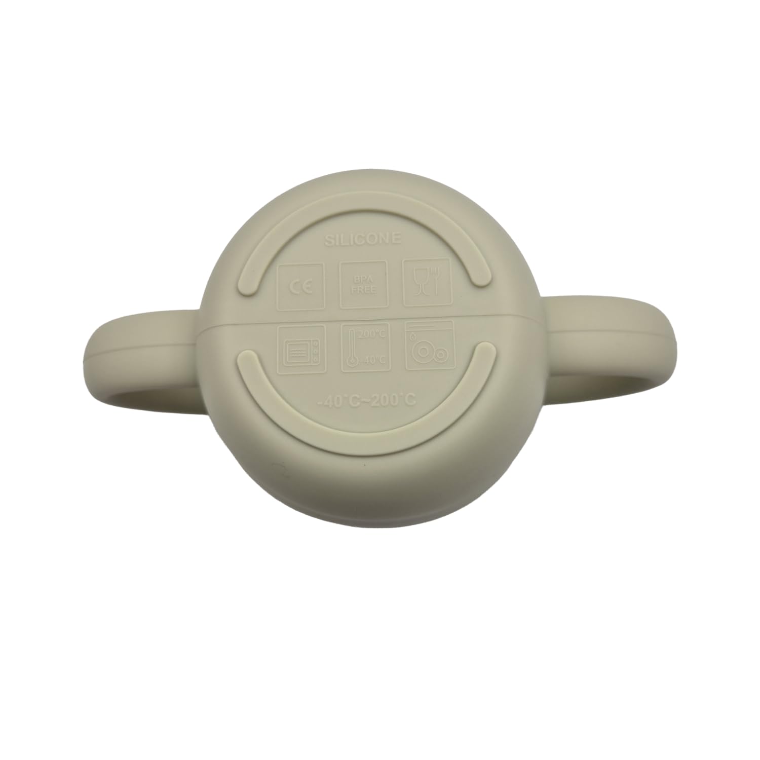 Set repas silicone bébé – Carotte 6 pièces : assiette ventouse, tasse paille, bavoir ramasse-miettes, cuillère et fourchette. (Vert clair)
