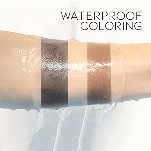 2 Pcs Natural Shade Hairline Powder, Hair Shading Sponge Pen, Hairline Shadow Powder Stick, Quick Root Touch-Up, Waterproof Hair Root Concealer For Thinning Hair (2Pcs Black) #TOP4