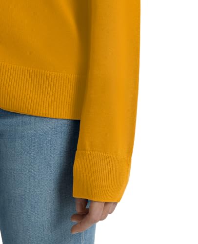 Image of QUALFORT Women's 100% Cotton Lightweight Cardigans Long Sleeve Knitted Button Down Sweater