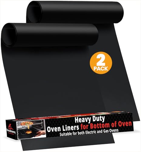 Oven Liners for Bottom of Oven - Thick Heavy Duty 17”...