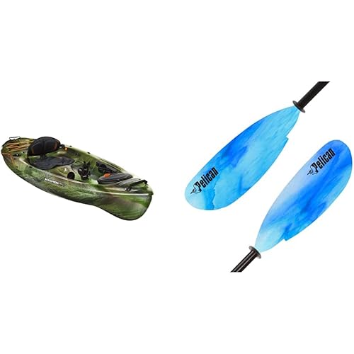 Pelican Sit-on-top Fishing Kayak Kayak 10 Feet Lightweight one Person Kayak Perfect for Fishing