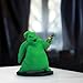 Enesco Disney Showcase The Nightmare Before Christmas Oogie Boogie Glow in The Dark Figurine, 6.9 Inch, Green