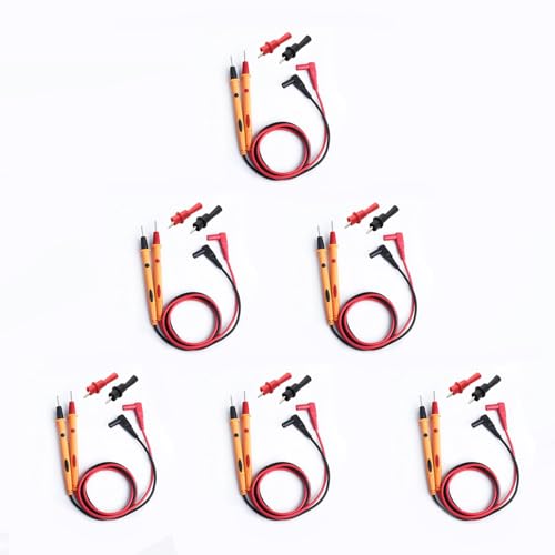 Image of Multimeter, Precision Sharp Lead 1000V 20A Digital Multi Meter Clamp Tester Probe Test Probes Leads, Test Extension, Multimeter Accessories (12)
