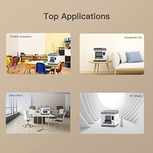 Image of 3IDEA Sermoon V1 3D Printer, Fully Assembled with Sprite Direct Drive, Silent Mainboard, Quick Removable Nozzle & Magnetic Platform, Auto Feed & Filament Sensor, Build Volume 175 * 175 * 165mm