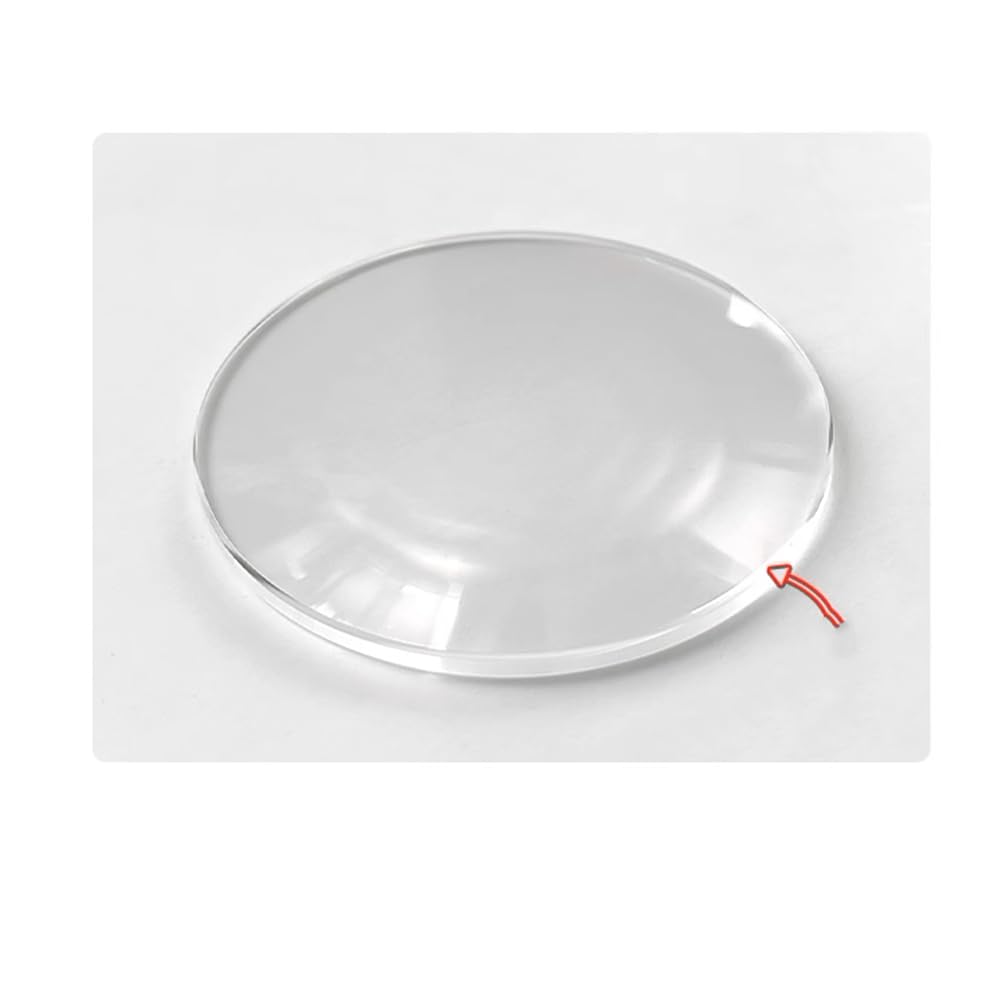 Ersatz-Uhrenglas aus Saphirglas – einzelne gewölbte Spiegellinse, 30–40,5 mm, 1,5 mm dick, hohe Präzision(36.5mm)