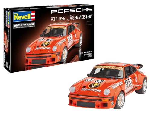 Revell Porsche 934 RSR Jagermeister miniatura 1