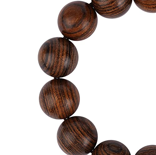 Image of Prayer Bead bracelet Mala Beaded Bracelets for Men Women 12 /15MM