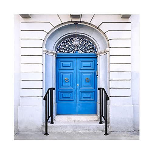 zklaseot Pasamanos Al Aire Libre Pasamanos De Escaleras De Aluminio Barandilla De Escaleras Alcance De La Transición Barandilla De La Escalera Adecuado For 1-2 Pasos Kit con Tornillo Cover