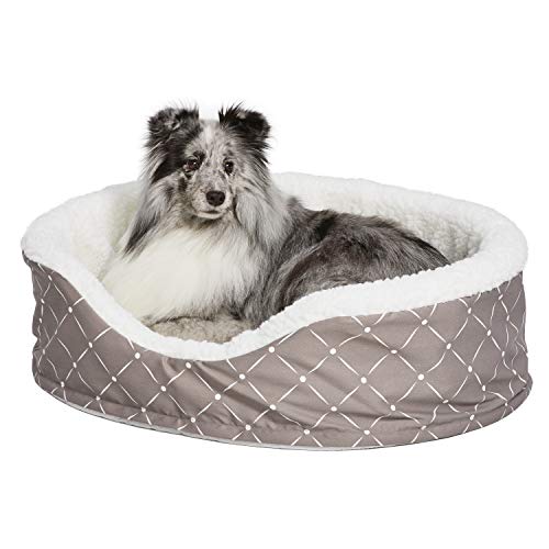 Image of MidWest Homes for Pets CU29MRD Couture Orthopedic Cradle Pet Bed for Dogs & Cats, Medium