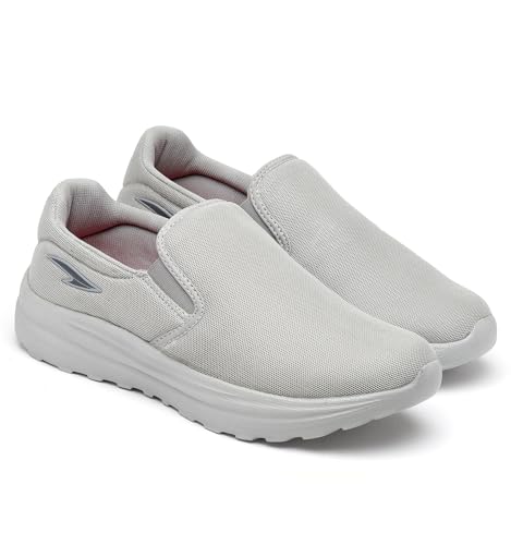 Image of ASIAN Men SUPERWALK-19 Casual wear Walking and Running Shoes Without Laces, Lightweight and Comfortable Shoes with Upper Fabric for Men & Boys