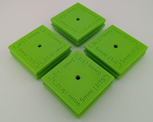 Magnetic Hold Down for Laser Engravers, Compatible with Omtech, Glowforge, Xtool, Thunder, Nova, Atomstack (Green)