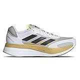 Innenmaterial: Synthetisch adidas Boston Boost 10 TME Straßenlaufschuhe für Männer Weiß Grau Gold 40 EU