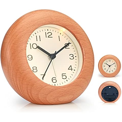 JIYUERLTD Donut Wooden Alarm Clock Cover