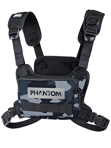 Phantom Chest-Bag Tactic - Sac de Fitness | Sac de Poitrine de Sport | Hommes et Femmes, Camouflage, Poche Poitrine