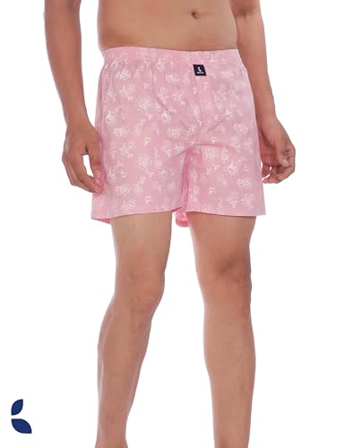 Image of Cotton Boxer Shorts for Men, Breathable, Comfortable & Lightweight (Pack of 2)