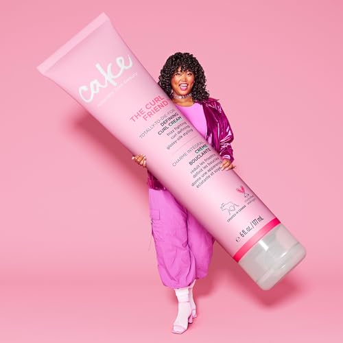 Image of Cake Beauty Curl Defining Cream & Curl Whip Mousse 2‑Pack - Moisture, Definition, Volume & Frizz Control for Curly Hair - Vegan, Sulfate & Paraben Free
