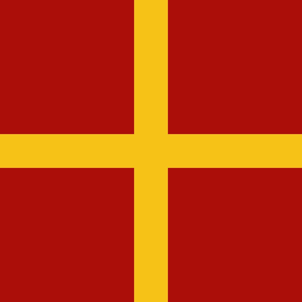 Palaiologos Flag 1250 grand drapeau historique pour décorer un salon