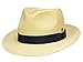 Produktbild Mayser Manuel Panama Klassischer Fedora Hut Unisex - Natur-Marine (4-5002) - 56,5 cm (56)