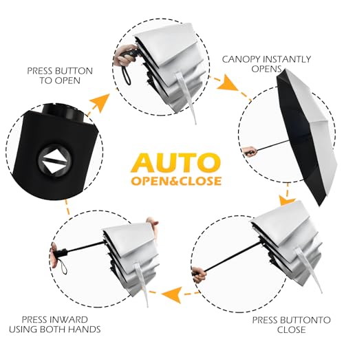 image for HEXSOLID UPF 50+ Sun Umbrella UV Protection UV Umbrella Parasol Umbrel