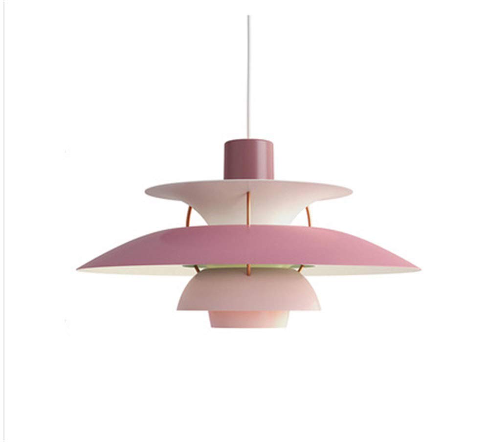SYAXVOM Nordic Modern Style Night Chandelier Living Room Light - Minimalist Ceiling Lamp for Room, Bedroom, Study, Restaurant White and Black