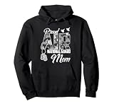 Proud Air National Guard Mom US Camo Family Matching Pullover Hoodie