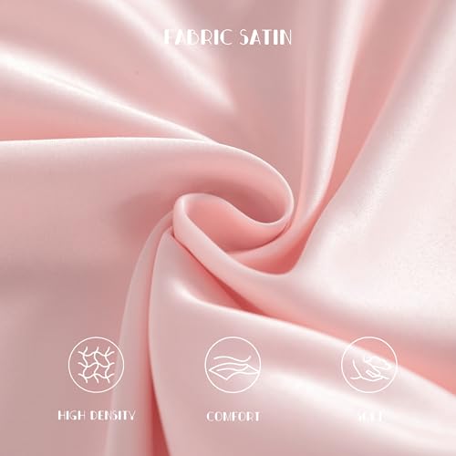 Image of NTBAY 2 Pack Pillows with Stain Pillowcases, Soft Cotton Down Alternative 13x18 Zippered Pillows for Sleeping in Crib Bed - Machine Washable - Breathable Travel Pillow, Pink