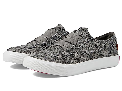 Blowfish Malibu Girl's Marley-K (Little Kid/Big Kid) Charcoal Sheer Petal 5 Big Kid M