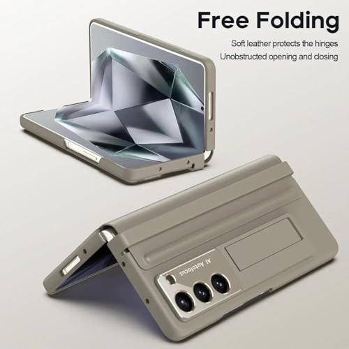 Coque Galaxy Z Fold 5 antichoc pour éviter les rayures de charnière bleue