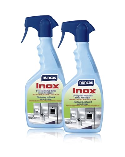 Nuncas Inox nettoyant polissant 500 ml (Lot de 2)
