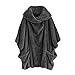 Produktbild iHENGH Damen Herbst Winter Bequem Mantel Lässig Mode Jacke Frauen Casual Solide Rollkragenpullover Große Taschen Mantel Mäntel Vintage Oversize Mäntel(Grau, 3XL)