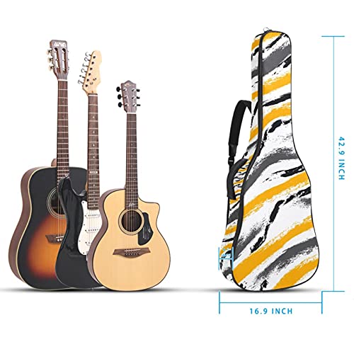 Housse de transport étanche pour guitare classique fermeture éclair robuste