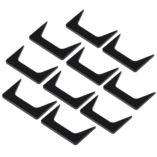 Wulankd 2 inch Pinch Dogs Woodworking Clamps Square Back Tapered Leg Design Solid Steel Construction Enhanced Clamping Force Ideal for Table Stool Top Plank and Edge Post Assembly 10 Pcs
