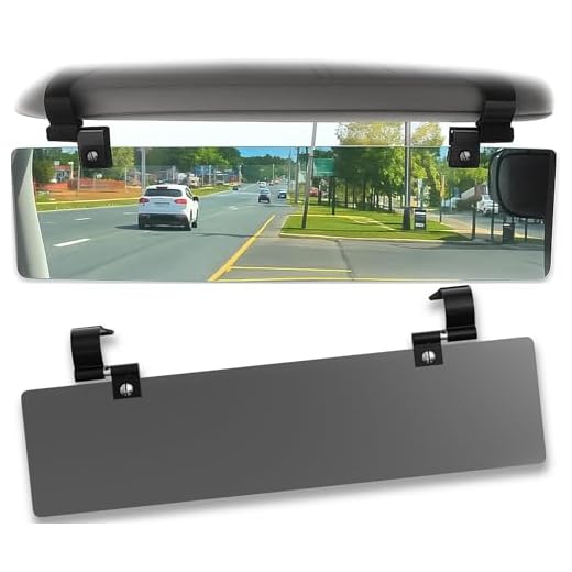 Glare Guard Polarized Car Visor Extender, Automatic Anti-Glare UV400 Sun Visor Extender Protects from Glare & UV Rays, Snow Blindness, Universal 14" x 3.25" Fits Cars, Trucks, SUVs & RVs, Made in USA