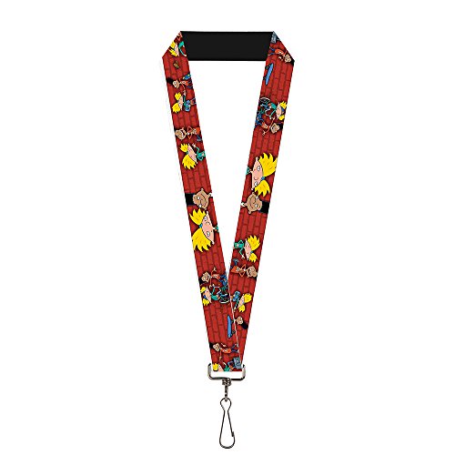 Buckle-Down Lanyard - Hey Arnold!,One Size