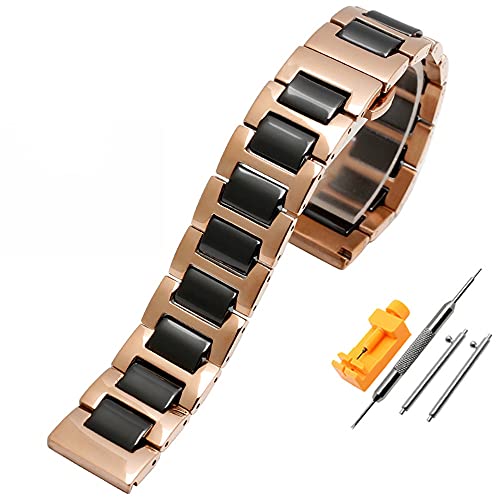Bracelet de montre confortable en acier pour remplacer un bracelet usé