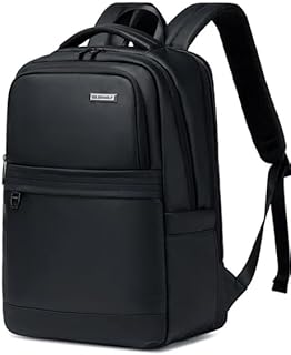 15.6-inch Laptop Backpack, Water-resistant, Business Casual, Large Capacity, 43x30x14 cm, Black