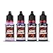 Vallejo - Purple Color Set | Game Color | Contains 4 Bottles x 18 ml (0.60 fl.oz.)