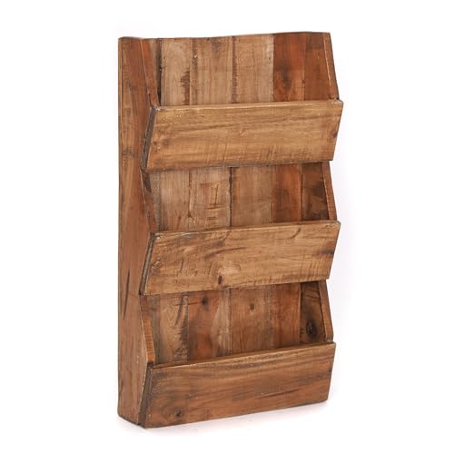 Wandregal Zeitungsständer 09911 Magazinhalter 101cm Küchenregal