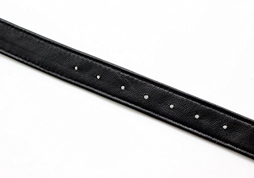 SMspade Kunstleder Kragenchoker schwarz für Männer Frauen Cosplay