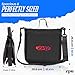 ZPU 1kg Nylon Discus with Black Carry Bag, Sports Practice & Competition Discus for Track and Field, Outdoor Practice Throwing Discuses for Men Women, Blue